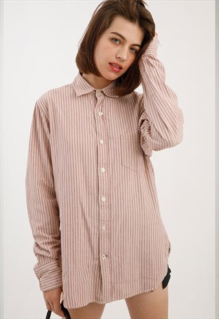 VINTAGE OVERSIZED STRIPPED SHIRT