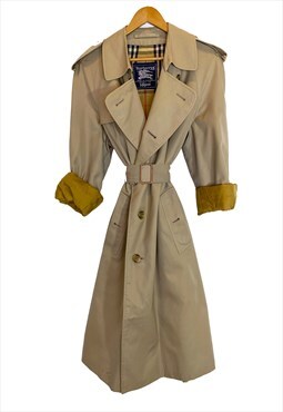  Unisex vintage Burberry trench coat size M