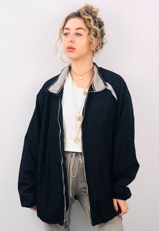 VINTAGE OVERSIZED NYLON JACKET