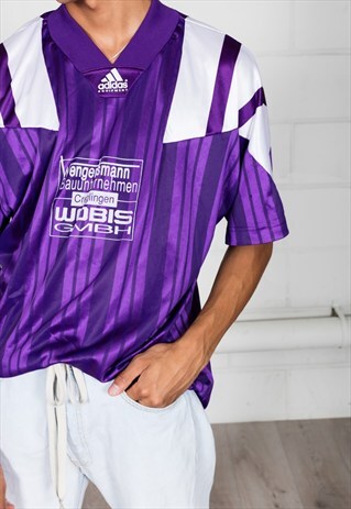 VINTAGE ADIDAS WENGERISMAN UNISEX FOOTBALL TOP