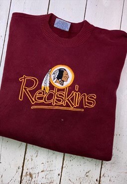 Vintage Redskins NFL embroidered jumper