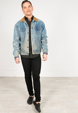 LAST UNIT SALE / VINTAGE 80S LEE WINTER BLANKET JACKET