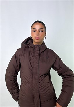 Brown 90s NIKE ACG Puffer Jacket Coat