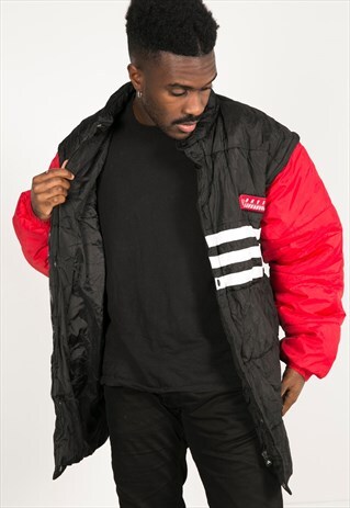 VINTAGE 80'S ADIDAS SPORT PUFFER JACKET / S0603