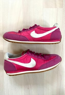 Vintage 90's/Y2K Pink Nike Cortez Trainers