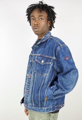 VINTAGE 90'S TOMMY HILFIGER DENIM JACKET