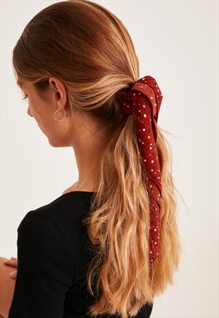 SUBDUED FLORAL BANDANA
