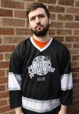 VINTAGE PLANET HOLLYWOOD HOUSTON HOCKEY JERSEY