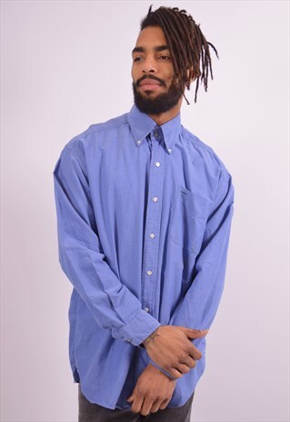 VINTAGE TOMMY HILFIGER SHIRT BLUE