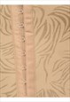 VINTAGE JACQUARD PATTERN LIGHT BROWN WASPIE - M