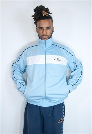 CHAMPION VINTAGE JACKET BLUE