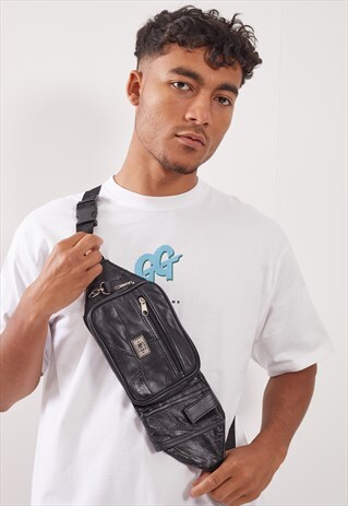 VINTAGE FESTIVAL LEATHER BUM BAG