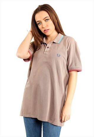 VINTAGE FRED PERRY POLO SHIRT T456