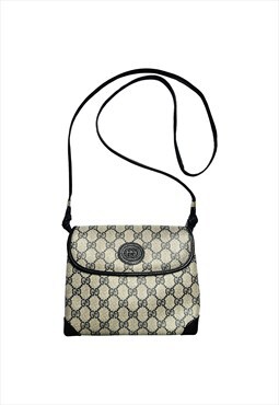 Gucci Crossbody Bag Shoulder GG Monogram Vintage Logo Blue