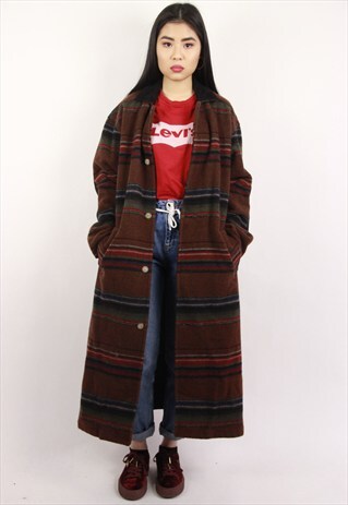VINTAGE WOOLRICH WINTER NAVAJO COAT