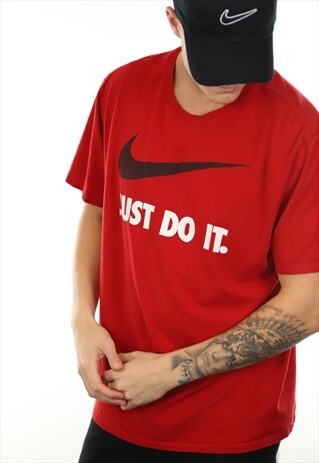 VINTAGE NIKE BIG LOGO GRAPHIC T SHIRT TEE