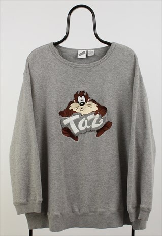 WARNER BROS VINTAGE GREY LOONEY TUNES SWEATSHIRT