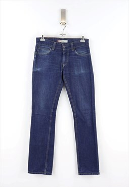 Levi's 511 Slim Low Waist Jeans in Dark Denim - W32 - L34