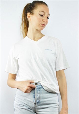DIADORA T-SHIRT / VINTAGE DIADORA / WHITE T-SHIRT