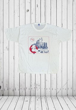 vintage single stitch refuel 1987 tshirt 