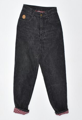 VINTAGE 90'S TRUSSARDI JEANS SLIM BLACK