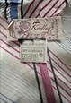 RADLEY 70'S VINTAGE SLEEVELESS WHITE STRIPE LADIES DRESS