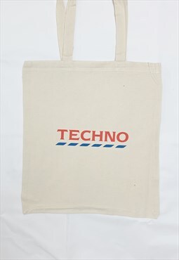 Tesco Techno Canvas Tote Bag