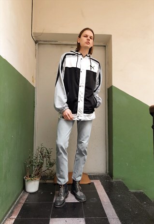 PUMA VINTAGE OVERSIZED TRACK TOP FROM 90S