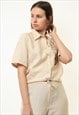80S PANTS AND SHORT SLEEVES TOP BLOUSE SIZE S SMALL 4553