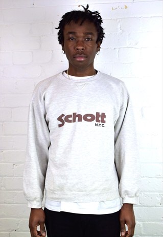 VINTAGE 90'S SCHOTT SWEATSHIRT