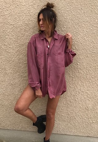 PATTERNED OVERSIZED RETRO VINTAGE UNISEX FESTIVAL SHIRT