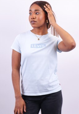 Vintage Levi's Logo T-Shirt in Blue