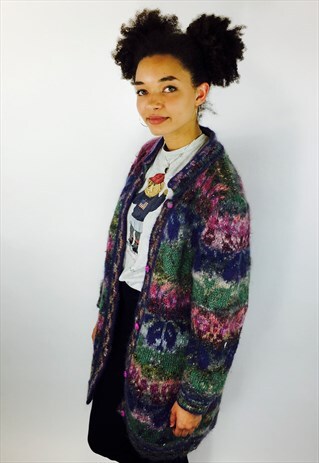 CUTE COLOURFUL HIPPY CARDIGAN