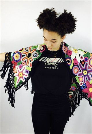 BOHO CROCHET SHAWL