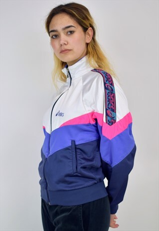 VINTAGE 90'S ASICS TRACK JACKET