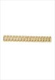 Gold Stainless Steel Bracelet Adjustable