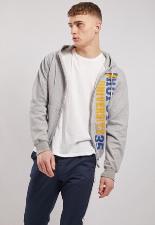 VINTAGE CHAMPION HOFSTRA UNIVERSITY ZIP-UP HOODIE
