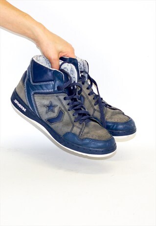 VINTAGE SUEDE HI-TOP ALL STAR CONVERSE UK 9.5