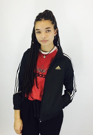 ADIDAS CLASSIC 3 STRIPE WINDBREAKER JACKET