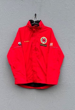 TIMBERLAND RED WATERPROOF JACKET