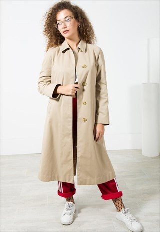 VINTAGE 80S ORIGINAL BURBERRY TRENCH / S2090