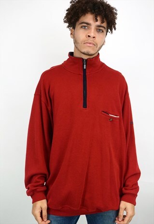 VINTAGE 90'S 1/4 ZIP SWEATSHIRT