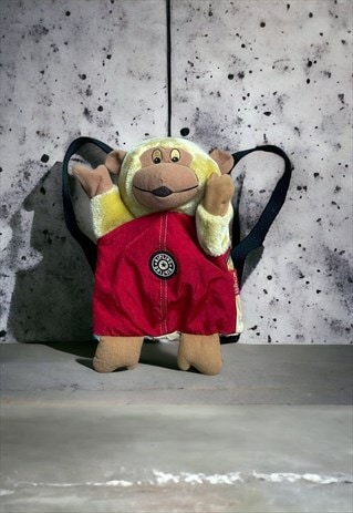 VINTAGE KIPLING MONKEY PLUSH RUCKSACK