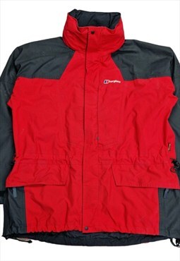 Men's Berghaus Gore-Tex Rain jacket In Red Size Large
