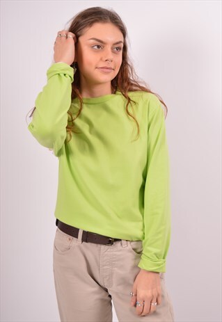 VINTAGE LEE TOP LONG SLEEVE GREEN