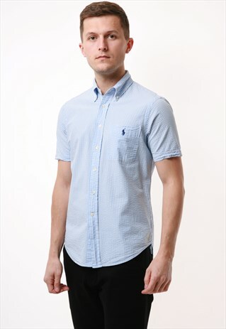 90S VINTAGE POLO RALPH LAUREN COTTON SHIRT 16452