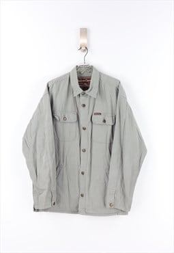 Marlboro Classic Cotton - Lino Flax Shirt in Grey - XL