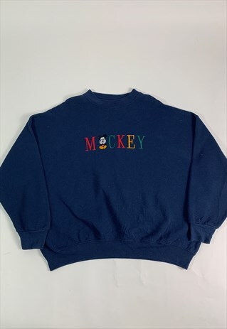 MICKEY EMBROIDERED SWEAT