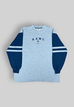 Los Angeles Rams Sweatshirt in Grey and Navy Blue