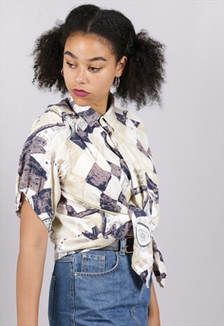 VINTAGE PATTERNED SHIRT Z170